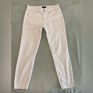 Women’s White Jeans Size 4 Skinny Ankle Length by Willi Smith